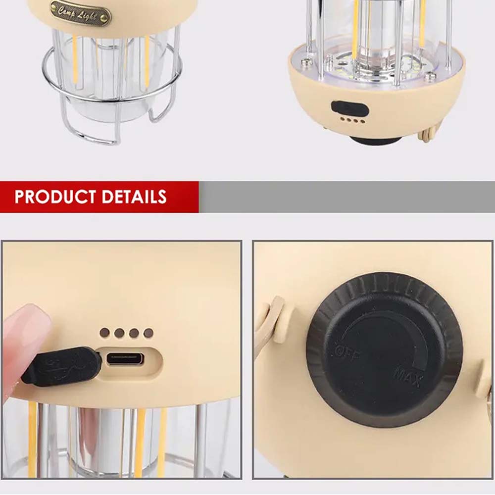چراغ کمپینگ فانوسی اسنوهاک کد SN-H8128 — تصویر ۶